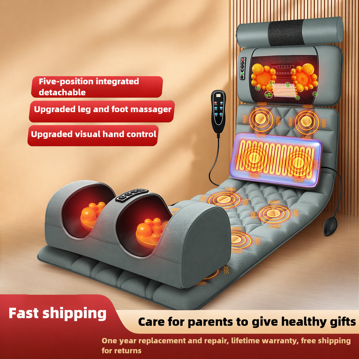 Professional Full Body Recovery System (With foot Massager)